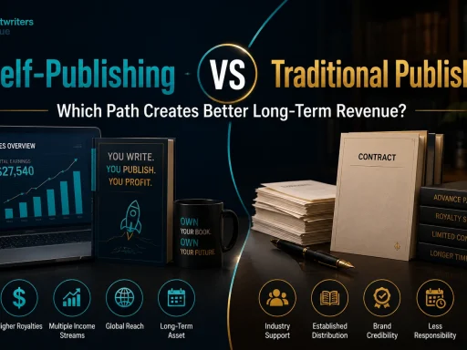 Self-Publishing vs Traditional Publishing