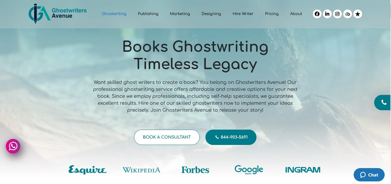Ghostwriters Avenue