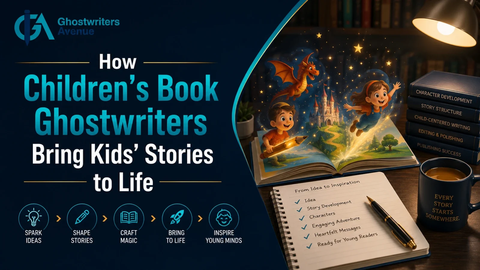 How Children's Book Ghostwriters Bring Kids' Stories to Life